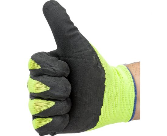 Нейлоновые перчатки с покрытием вспененным латексом Gigant размер 10 GGN-110 – изображение 8