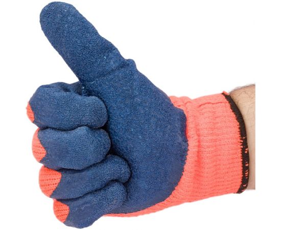 Акриловые перчатки с покрытием из текстурированного латекса Gigant Сигнал размер 10 GGA-110 – изображение 9