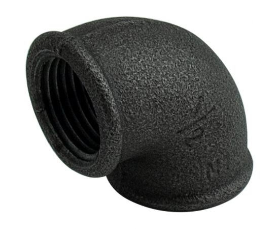 Угольник СВК чугунный резьбовой, не оцинкованный, внутр. резьба, 90 градусов, ДУ 40мм, 1 1/2 SVK-CIEF40 Н0000012705 