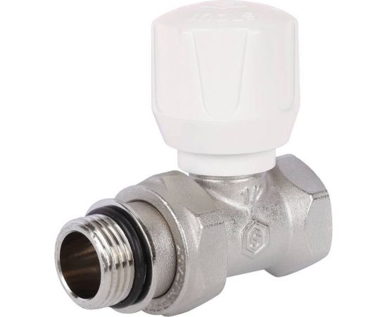 Ручной терморегулирующий клапан STOUT Svr-2122-100015 прямой 1/2" (с дополнительным уплотнением) RG008VL0HTPO1T 