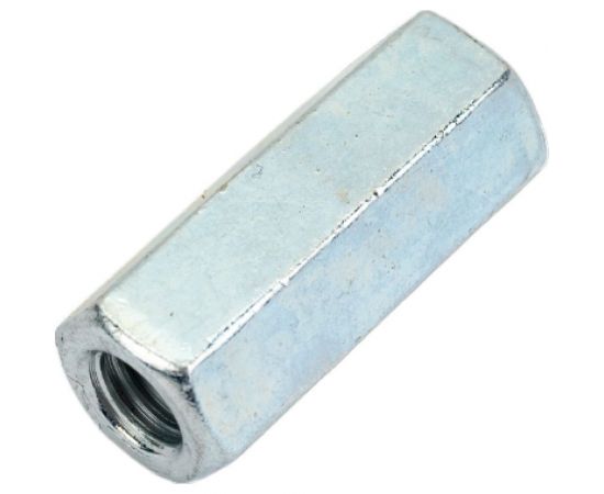 Удлиненная гайка ЦКИ DIN 6334, М6х25, Ц, SW 10, уп. 50 шт. 64133 