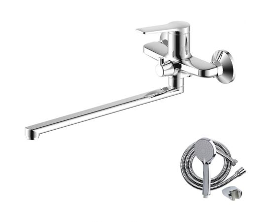 Смеситель для ванны OLIVES Asturia с длинным изливом 30221AS 