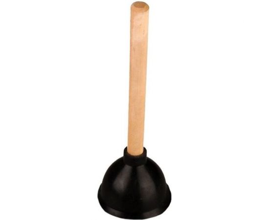 Вантуз конусный с деревянной ручкой Санакс d100мм 771226 