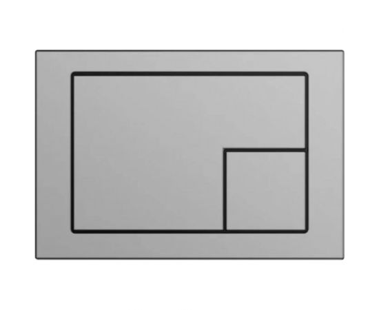 Кнопка Cersanit CORNER для LINK PRO/VECTOR/LINK/HI-TEC пластик, хром, матовый 64107 