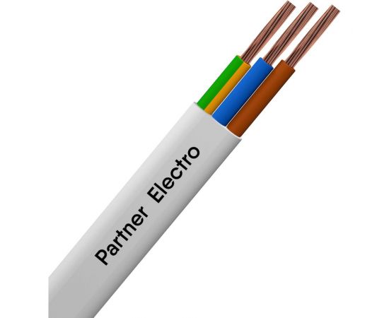 Шнур ШВВП Партнер-электро 3x0,5 ГОСТ (5м) P025G-03NP02MC-B005 