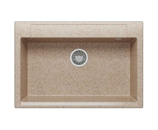 Кухонная мойка Polygran ARGO-760 (№302 Песочный) 575912 