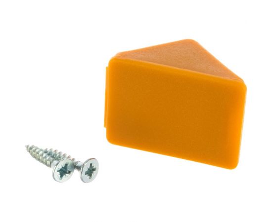 Мебельный уголок с шурупом Невский Крепеж вишня 4 шт. 801745 