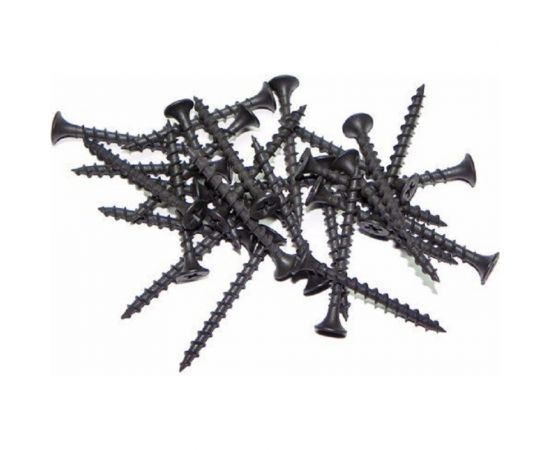 Саморез по дереву Dr. Bronz черный, 3,5x51 мм, 2 кг 355120 