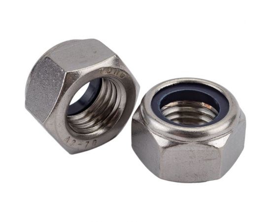 Нержавеющая самоконтрящаяся гайка KREPFIELD М20, DIN 985, А2, 2 шт. 985А270ГАЙКАМ20-2 