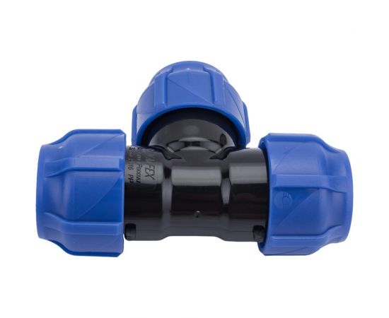 Компрессионный тройник VALFEX ПНД, 32-32-32 1210012323232 – изображение 2