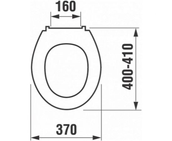Сиденье для унитаза JIKA LYRA, DP 8925153000009 427750 – изображение 2