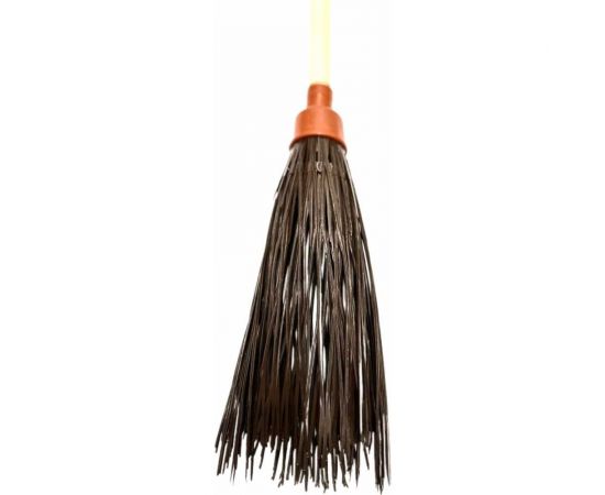 Метла Berhau круглая, new 90x295мм., полипропиленовая, с черенком 101922 – изображение 2