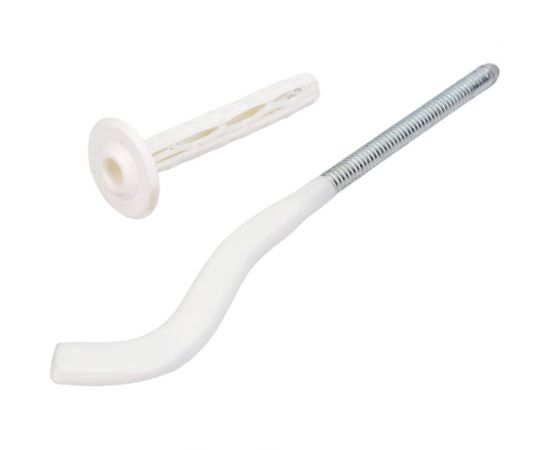 Кронштейн штыревой Uni-Fitt 7х170 плоский, пластифицированный, с дюбелем 10х75 870P0717 – изображение 2