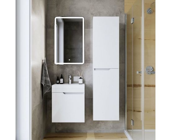 Зеркальный шкаф с подсветкой ИТАНА Miro 50 500x150x790 1С правое 4657773600782 – изображение 2