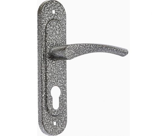 Ручка на планке ПТИМАШ 0623 м/о 55 мм, серебро 6807 – изображение 2