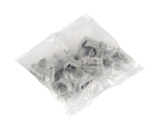 Крепеж-клипса EKF d16 мм, серая, 10 шт. derj-z-16n-r – изображение 2