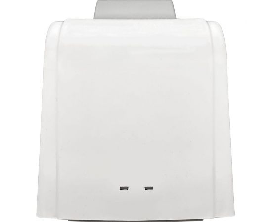 Дозатор для жидкого мыла HOR X12 нажимной, 1.2 л, СТАНДАРТ, корпус белый, кнопка серая HOR-42130615 – изображение 2