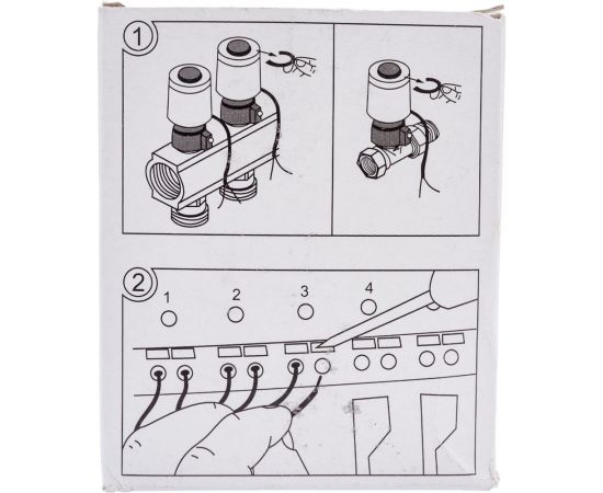 Термоэлектрический привод Ридан TWA-KR, 230V, NC нормально закрытый 088H3142R – изображение 2