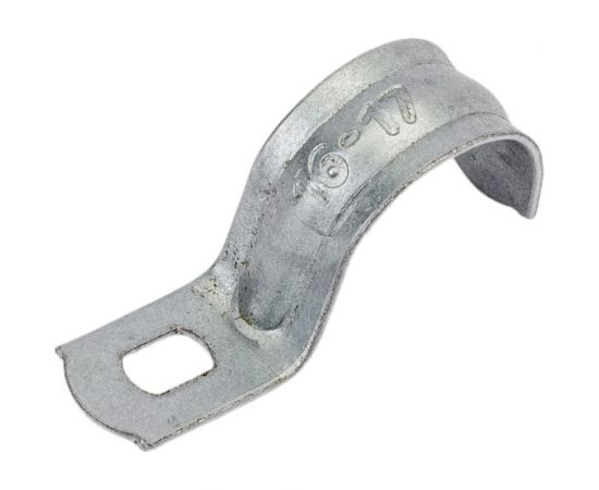 Однолапковая скоба ЭРА d 16-17 мм металлическая Б0036404 – изображение 2