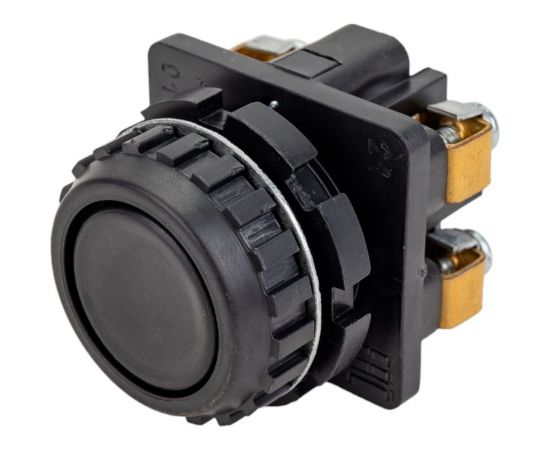 Выключатель TDM кнопочный КЕ 011-У2-исп.2 черный 1з+1р 10A 660B IP40 SQ0753-0006 – изображение 3