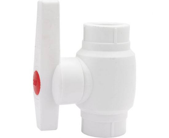Шаровой кран MeerPlast полипропиленовый PPRC Ду20 Ру25 PRO под приварку D200-00028 – изображение 3