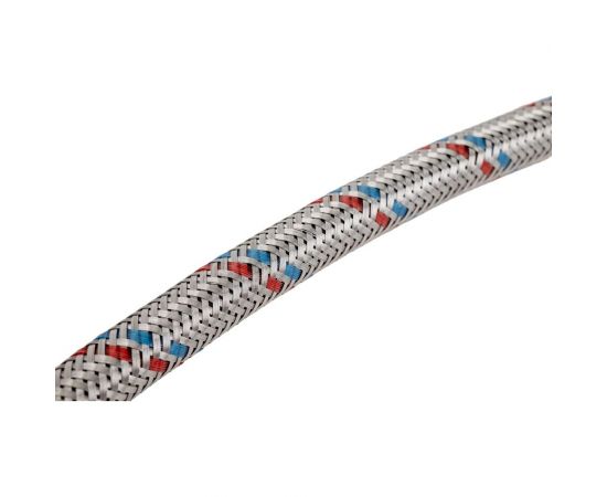 Подводка для воды СТМ сталь, 1/2"", гайка-гайка, 40 cм CWFHF040 – изображение 3