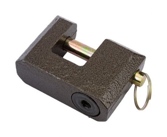 Навесной замок Сималенд тип 12 80 мм, коричневый 622398 – изображение 3