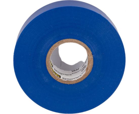 Изоляционная лента высшего класса 3М Scotch 35 синяя 19мм х 20м х 0,18мм 7100238733 – изображение 3