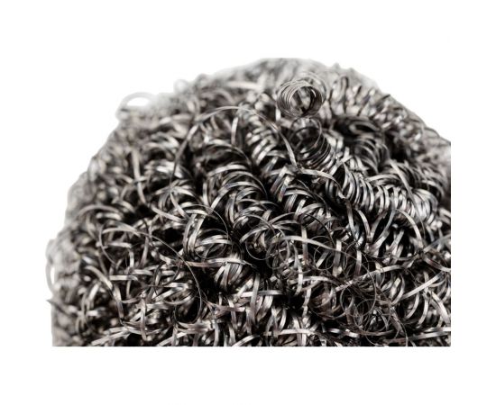 Мочалка для посуды ANTELLA Атолл металлическая, спиральная, 18гр, 2 шт 3754 – изображение 3