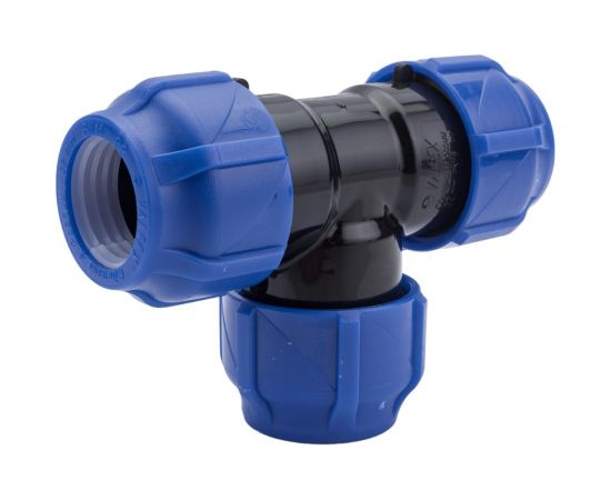 Компрессионный тройник VALFEX ПНД, 32-32-32 1210012323232 – изображение 4