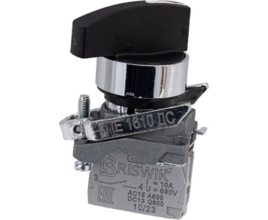 Переключатель Briswik КПЕ 1610-ДС черный IP65 УХЛ2 10А 1но 0нз aD-VC-5Ai-0111 – изображение 4