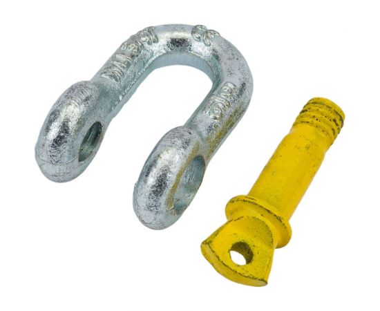 Прямая такелажная скоба CERTEX грузоподъемность 0,75 тонны SAK07S – изображение 4
