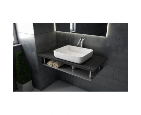 Раковина Teymi Helmi 50 накладная, белая 00-00256786 – изображение 5