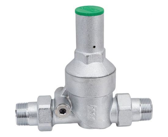 Редуктор хром FAR 3/4"" НР-НР, с манометром FA 2815 34 – изображение 5