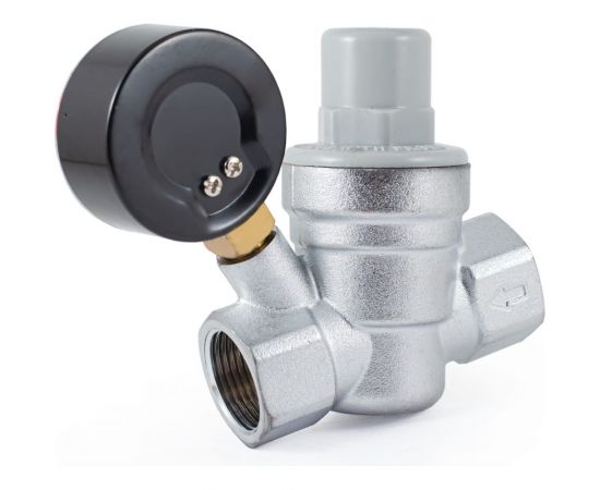 Редуктор давления PROFACTOR мембранный, с манометром, 3/4"" PF PRV 254G – изображение 5