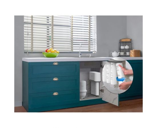 Обратноосмотическая система фильтрации с резервуаром для воды PHILIPS AUT3268/10 – изображение 5