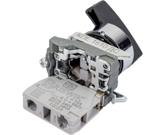 Переключатель Briswik КПЕ 1610-ДС черный IP65 УХЛ2 10А 1но 0нз aD-VC-5Ai-0111 – изображение 6