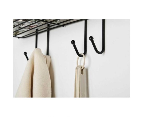 Прямая полка ЧМЗ лофт 35x11x63,8 см., цвет черный 513-003-01 – изображение 6