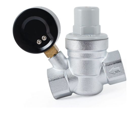 Редуктор давления PROFACTOR мембранный, с манометром, 3/4"" PF PRV 254G – изображение 6