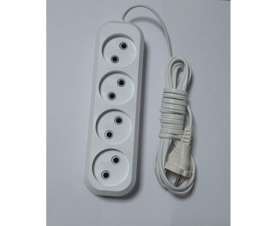 Сетевой удлинитель ПЕРЕСВЕТ+ Р/С-4 шнур ШВВП 2x0,75- 5м 4620003920097 