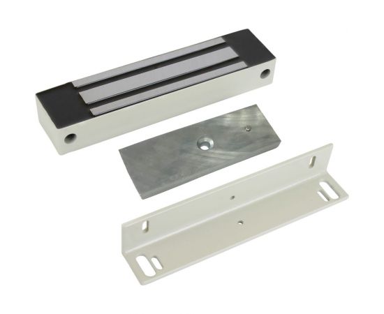 Электромагнитный замок ACCORDTEC ML-295K с уголком (белый) АС5003925 