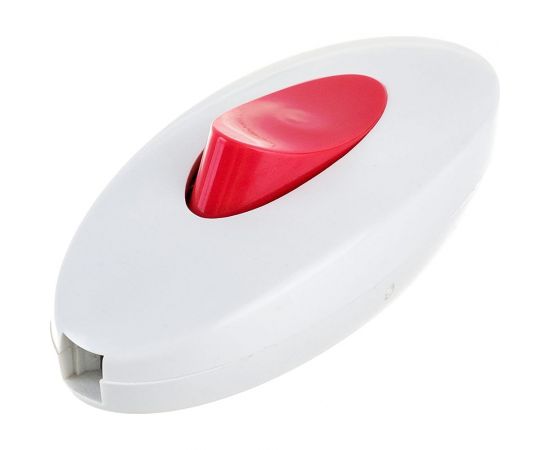 Проходной выключатель Smartbuy белый/красный 6А 250В SBE-06-S05-wr 