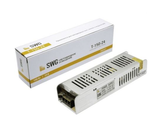 Компактный узкий блок питания SWG 150W, 24V, T-150-24 00-00000301 