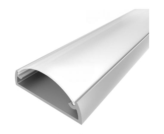 Комплект алюминиевого профиля LEDCRAFT с экраном и заглушками LC-LP0624M20-1 1638000008 