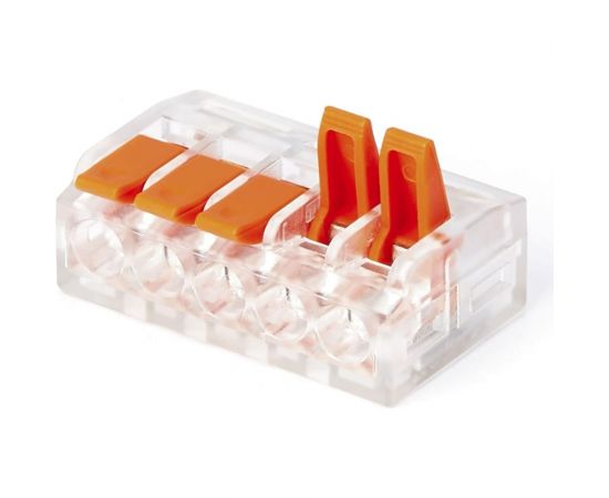 Пятипроводная клемма Gigant 6 шт/уп GCT-221-415-6 