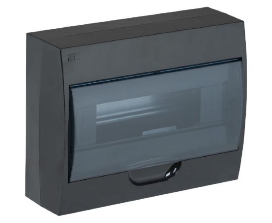 Корпус IEK KREPTA 3 ЩРН-П-12 IP41, черный, пластиковый MKP12-N-12-41-K02 