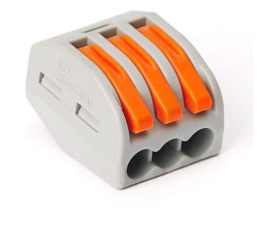 Трехпроводная клемма Gigant 20 шт/уп GCT-222-413-20 