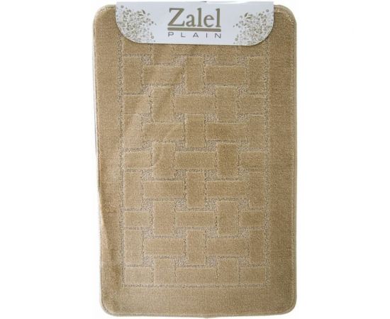 Набор ковриков для ванной Zalel 2 шт,. 55x85 бежевый 00001400 