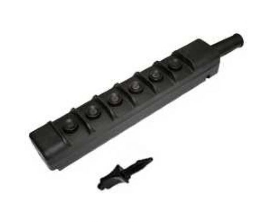 Кнопочный пост Электротехник ПКТ-60 У2, 6,3А, IP30, вверх, вниз влево, вправо, вперед, назад (с ключом защиты) ET561371 