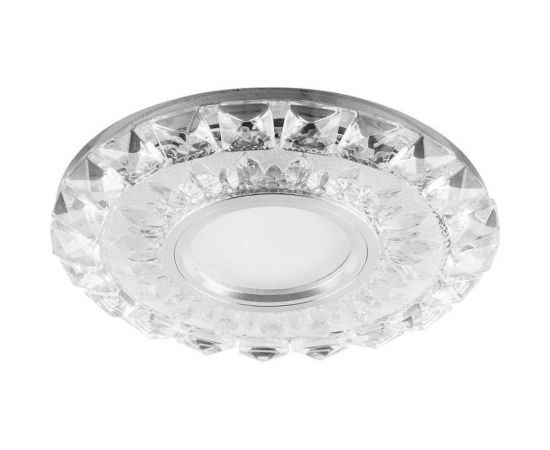 Встраиваемый потолочный светильник FERON с белой LED подсветкой CD3922 MR16 G5.3 прозрачный 41839 